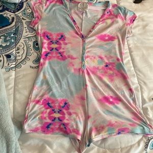 Colorful pajama jumpsuit